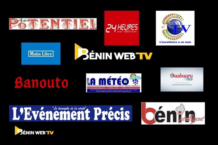 Logos de quelques mÃ©dias en ligne au BÃ©nin