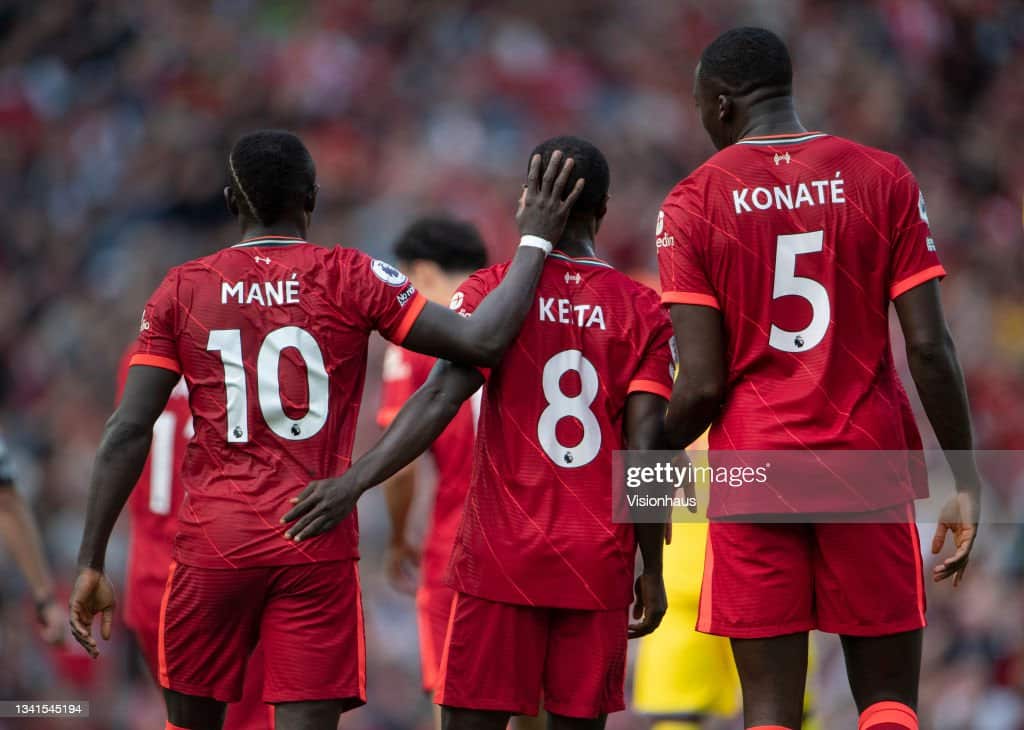 Des joueurs de Liverpool