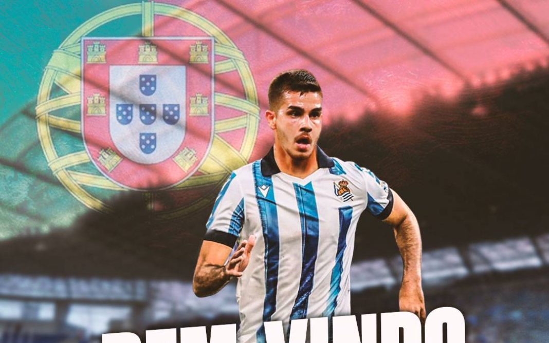 AndrÃ© Silva sous les couleurs de la Real Sociedad