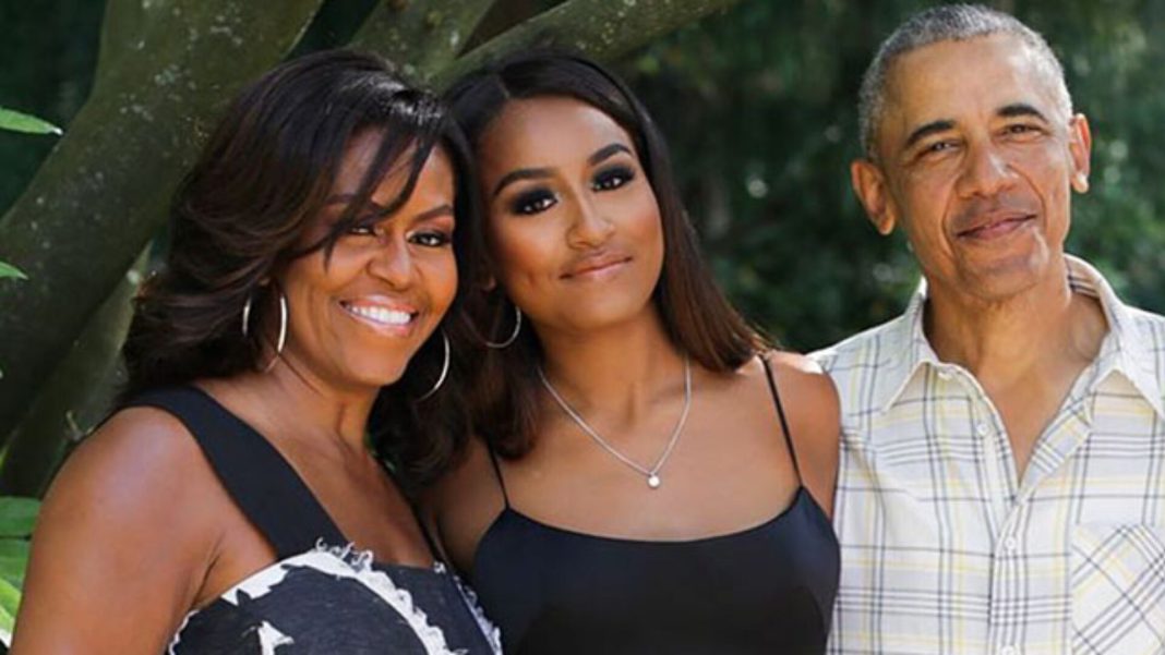 Sasha Obama, la fille de 22 ans de l'ancien prÃ©sident Barack Obama