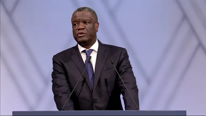 Docteur Denis Mukwege, Prix Nobel de la paix 2018