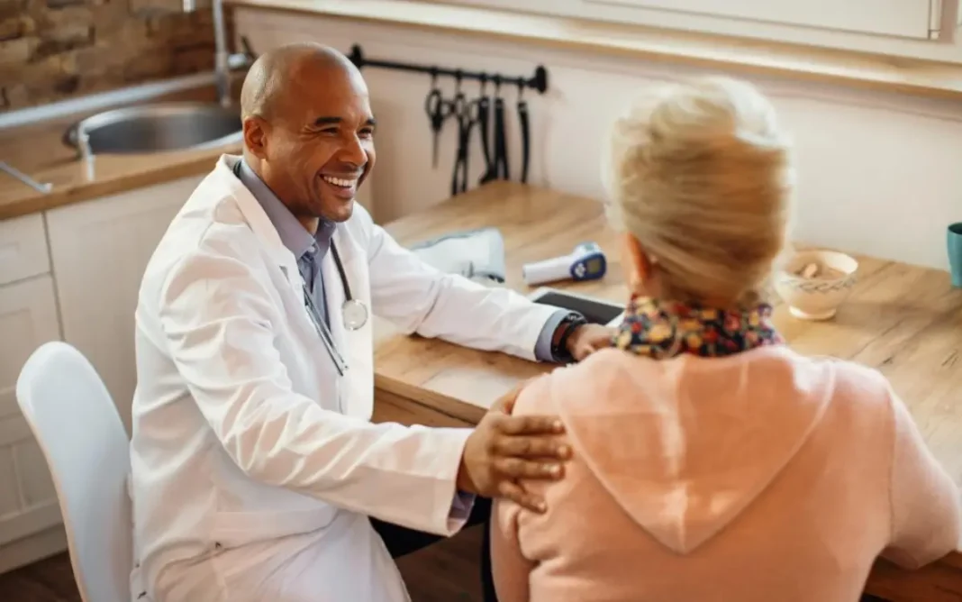 un gÃ©riatre et un patient