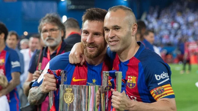 Messi et Iniesta