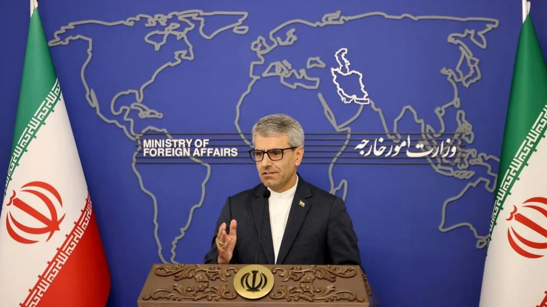 EsmaÃ¯l BaghaÃ¯, porte-parole du ministÃ¨re iranien des Affaires Ã©trangÃ¨res